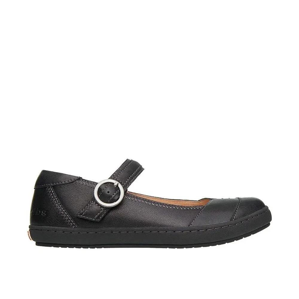 TAOS FOOTWEAR WOMEN'S FORWARD BLACK ON BLACK FLAT 9 (M) US